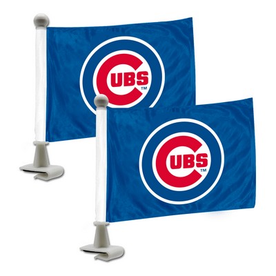 Fan Mats  LLC Chicago Cubs Ambassador Flags Blue