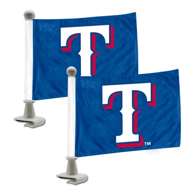 Fan Mats  LLC Texas Rangers Ambassador Flags Blue