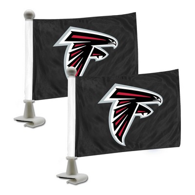 Fan Mats  LLC Atlanta Falcons Ambassador Flags Black