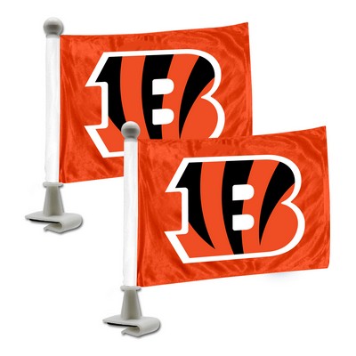 Fan Mats  LLC Cincinnati Bengals Ambassador Flags Black