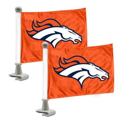 Fan Mats  LLC Denver Broncos Ambassador Flags Orange