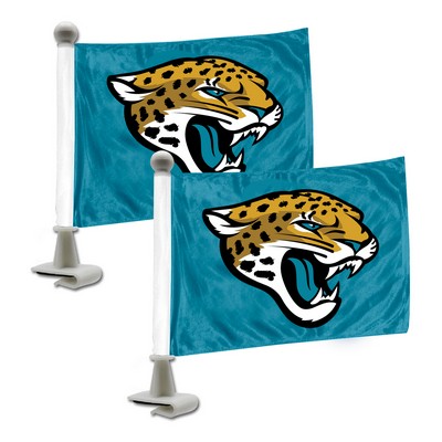 Fan Mats  LLC Jacksonville Jaguars Ambassador Flags Black