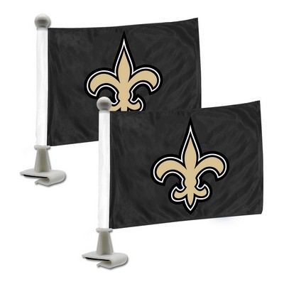 Fan Mats  LLC New Orleans Saints Ambassador Flags Black