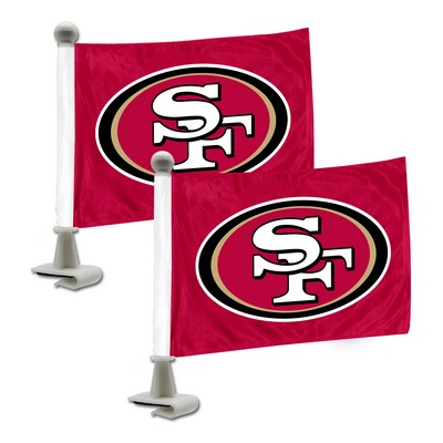 Fan Mats  LLC San Francisco 49ers Ambassador Flags Red