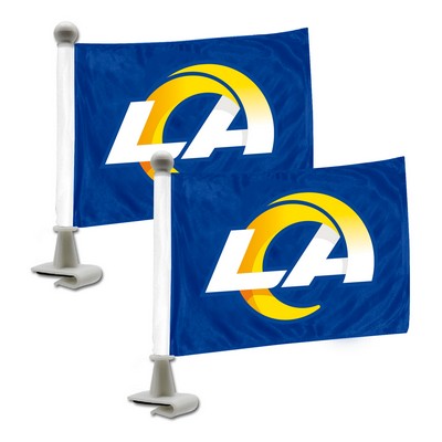 Fan Mats  LLC Los Angeles Rams Ambassador Flags Blue