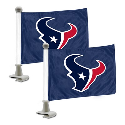 Fan Mats  LLC Houston Texans Ambassador Flags Blue