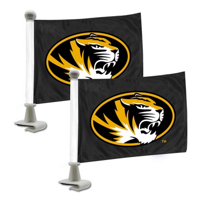 Fan Mats  LLC Missouri Tigers Ambassador Flags Black