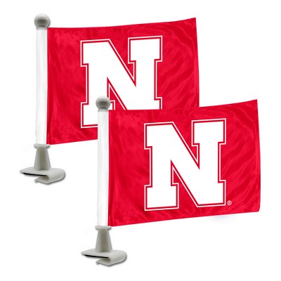 Fan Mats  LLC Nebraska Cornhuskers Ambassador Flags Red