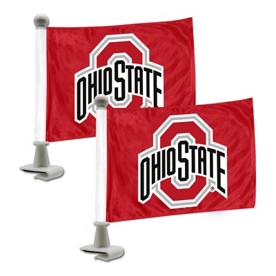 Fan Mats  LLC Ohio State Buckeyes Ambassador Flags Red