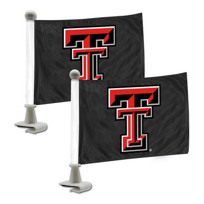 Fan Mats  LLC Texas Tech Red Raiders Ambassador Flags Black