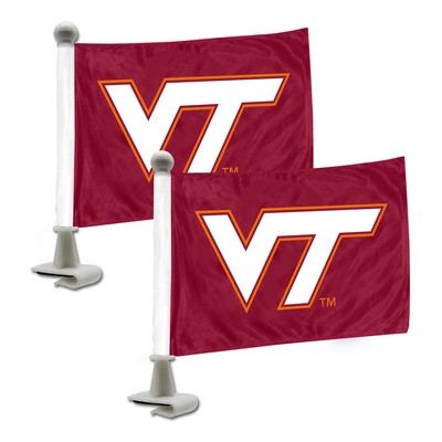 Fan Mats  LLC Virginia Tech Hokies Ambassador Flags Red