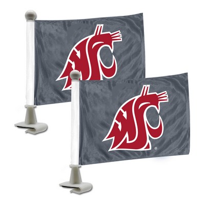 Fan Mats  LLC Washington State Cougars Ambassador Flags Gray