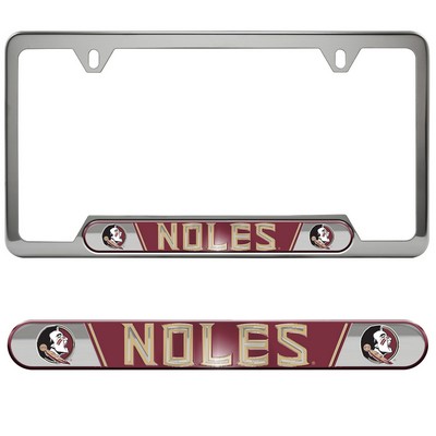 Fan Mats  LLC Florida State Seminoles Embossed License Plate Frame Garnet