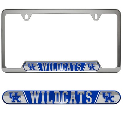 Fan Mats  LLC Kentucky Wildcats Embossed License Plate Frame Blue