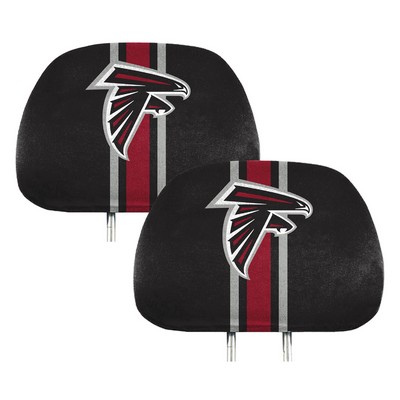 Fan Mats  LLC Atlanta Falcons Printed Headrest Cover Red & Black