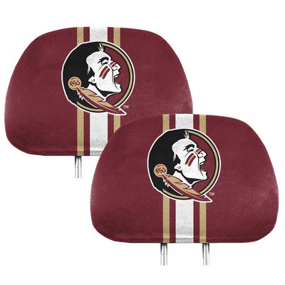 Fan Mats  LLC Florida State Seminoles Printed Headrest Cover Garnet