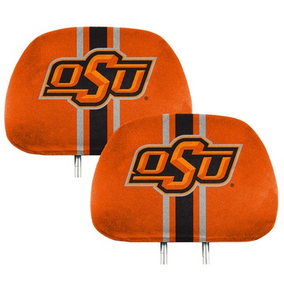 Fan Mats  LLC Oklahoma State Cowboys Printed Headrest Cover Orange