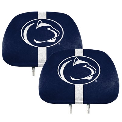 Fan Mats  LLC Penn State Nittany Lions Printed Headrest Cover Navy