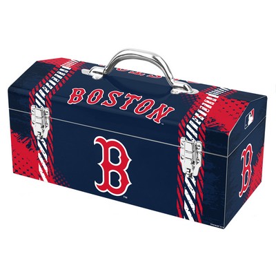 Fan Mats  LLC Boston Red Sox Tool Box Blue & Red