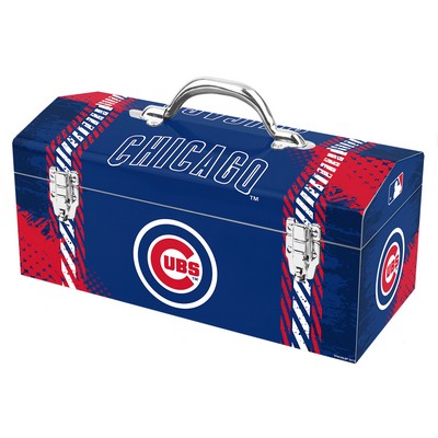 Fan Mats  LLC Chicago Cubs Tool Box Blue & Red