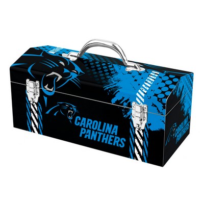 Fan Mats  LLC Carolina Panthers Tool Box Blue & Black