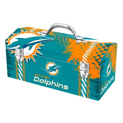 Fan Mats  LLC Miami Dolphins Tool Box Aqua