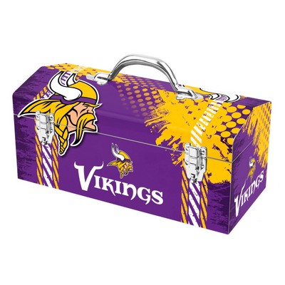 Fan Mats  LLC Minnesota Vikings Tool Box Purple & Yellow