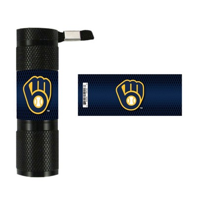 Fan Mats  LLC Milwaukee Brewers Flashlight Navy