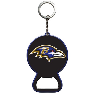 Fan Mats  LLC Baltimore Ravens Keychain Bottle Opener Purple & Black