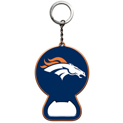 Fan Mats  LLC Denver Broncos Keychain Bottle Opener Blue