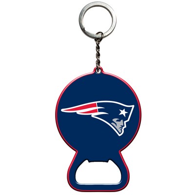 Fan Mats  LLC New England Patriots Keychain Bottle Opener Blue, Red