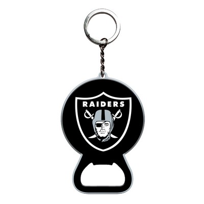 Fan Mats  LLC Las Vegas Raiders Keychain Bottle Opener Black