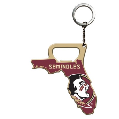 Fan Mats  LLC Florida State Seminoles Keychain Bottle Opener Garnet