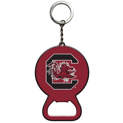 Fan Mats  LLC South Carolina Gamecocks Keychain Bottle Opener Red