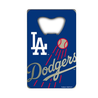 Fan Mats  LLC Los Angeles Dodgers Credit Card Bottle Opener Blue, Red & Silver