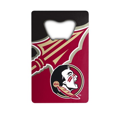 Fan Mats  LLC Florida State Seminoles Credit Card Bottle Opener Garnet