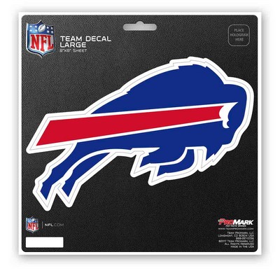 Fan Mats  LLC Buffalo Bills Large Decal Blue & Red