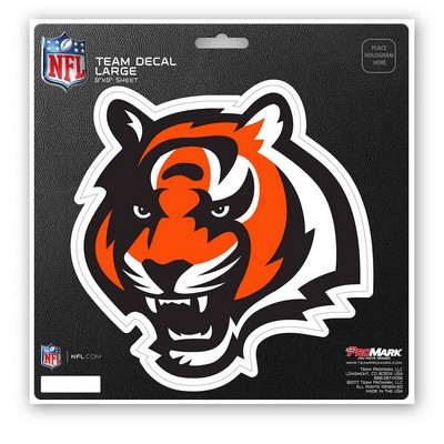 Fan Mats  LLC Cincinnati Bengals Large Decal Orange & Black