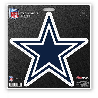 Fan Mats  LLC Dallas Cowboys Large Decal Navy