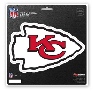 Fan Mats  LLC Kansas City Chiefs Large Decal Red