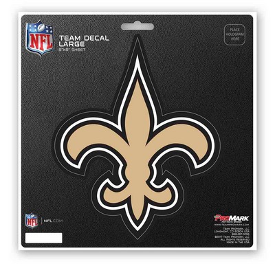 Fan Mats  LLC New Orleans Saints Large Decal Gold & Black