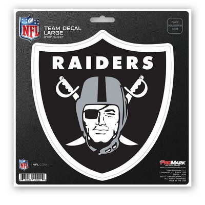 Fan Mats  LLC Las Vegas Raiders Large Decal Black