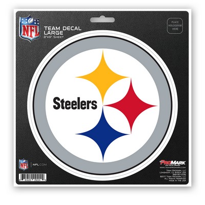 Fan Mats  LLC Pittsburgh Steelers Large Decal Multi Color