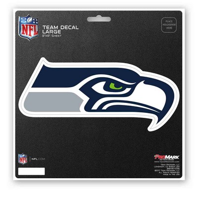 Fan Mats  LLC Seattle Seahawks Large Decal Blue