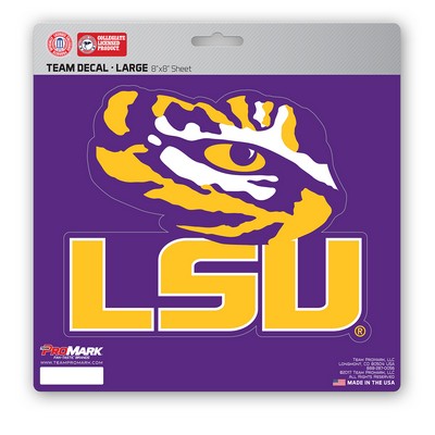 Fan Mats  LLC LSU Tigers Large Decal Purple