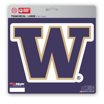 Fan Mats  LLC Washington Huskies Large Decal Purple