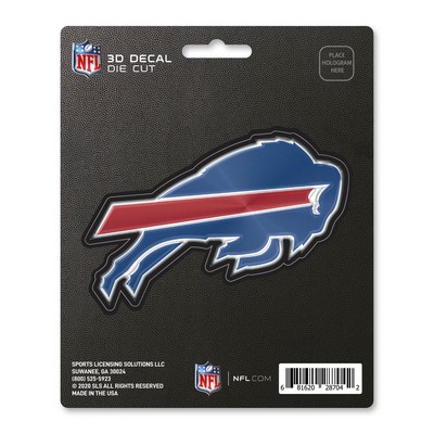 Fan Mats  LLC Buffalo Bills 3D Decal Blue