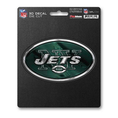 Fan Mats  LLC New York Jets 3D Decal Green