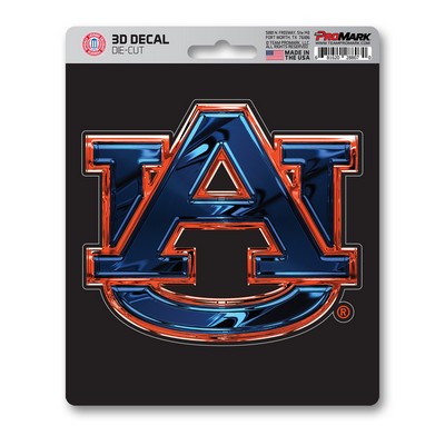 Fan Mats  LLC Auburn Tigers 3D Decal Orange