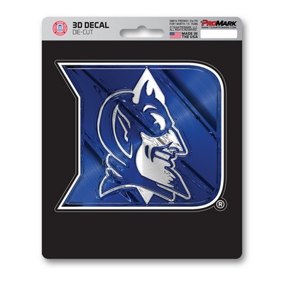 Fan Mats  LLC Duke Blue Devils 3D Decal Blue